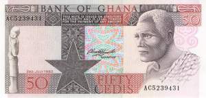 50 Cedis 1980